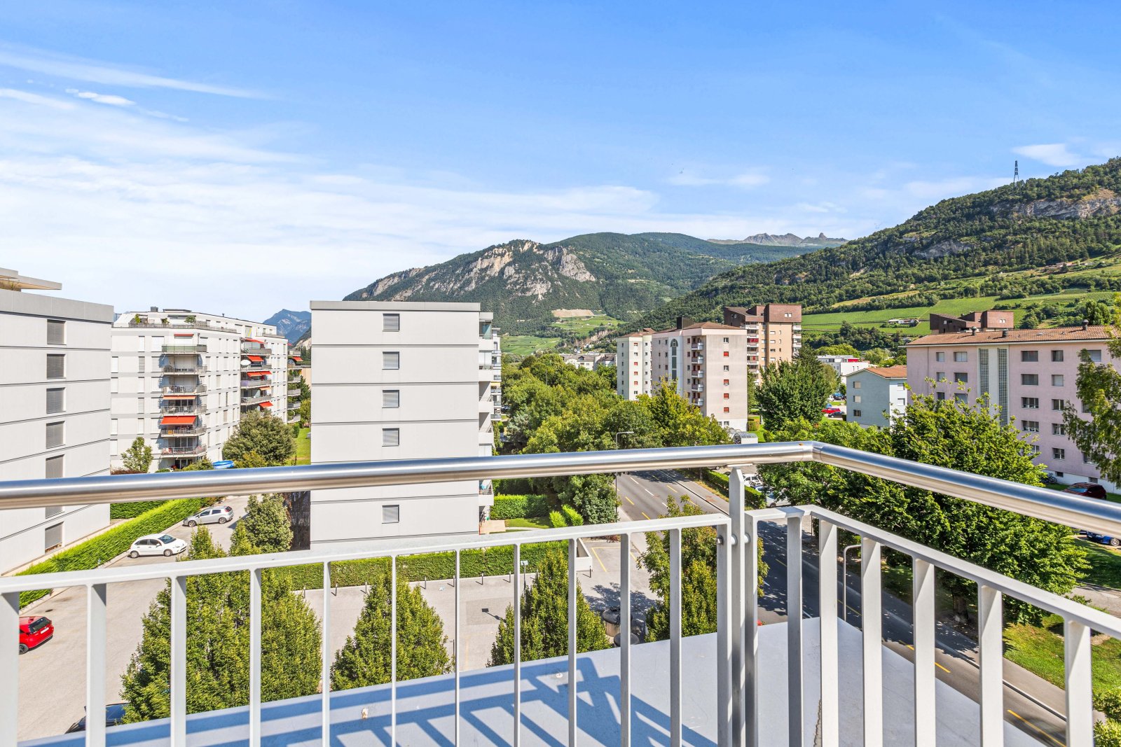 Vue depuis la terrasse 